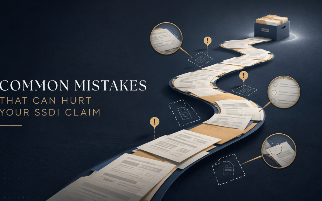 Common Mistakes That Can Hurt Your SSDI Claim
