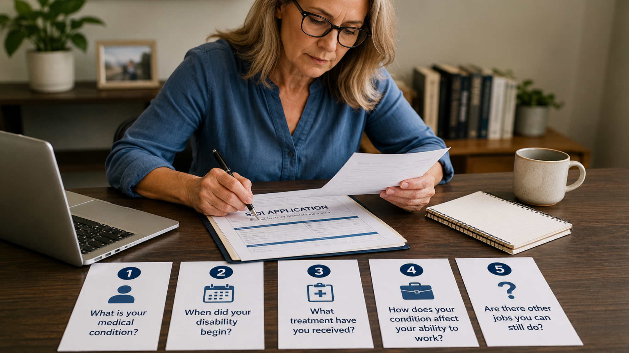 Applying for SSDI? Here Are the Five Questions Social Security Will Ask